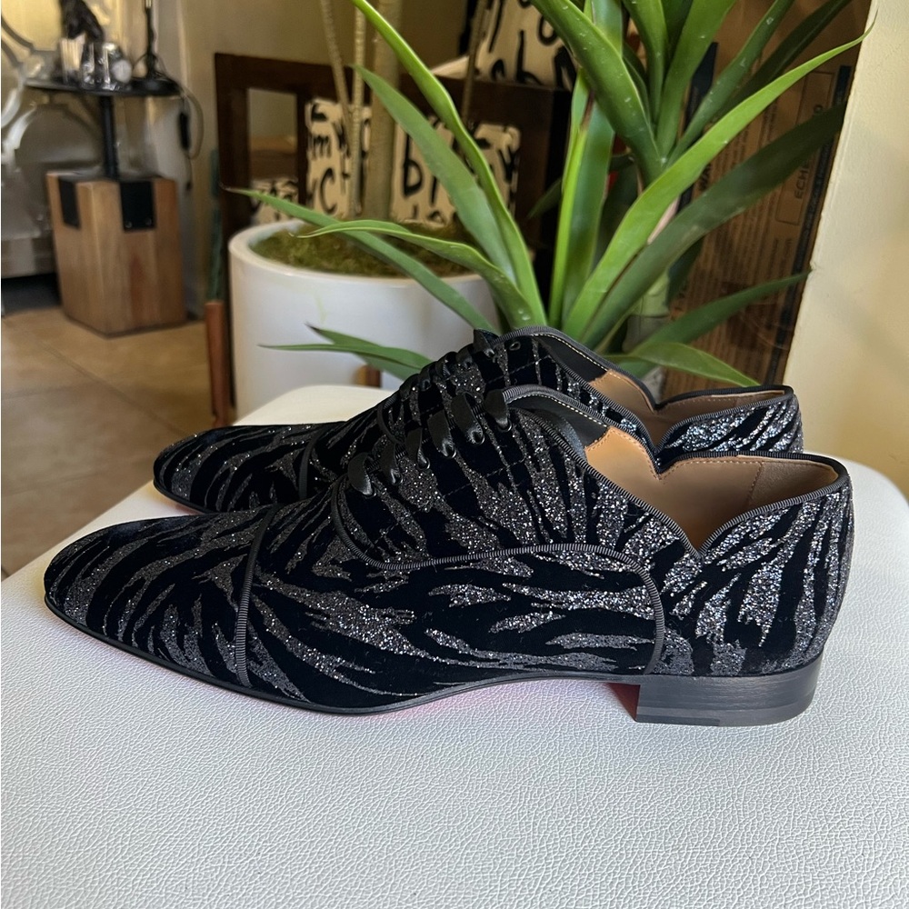 CHRISTIAN LOUBOUTIN Men’s Greggy Chick Cap Toe Oxford Size 10(43) NWOB